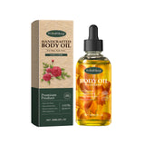 Handmade Vanilla Rose Body Oil for Nourishing Skin