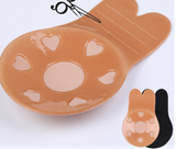 Breathable Bunny Ears Breast Lift Sticker, Invisible Bunny Body Stickers