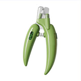 Small Chilli Shaped Cat and Dog Nail Clippers with LED Light