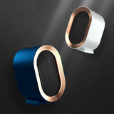 Desktop Electric Heater, Mini Portable Fan Heater, 220V PTC Ceramic Heating Warm Air Blower, Home Office Warmer Machine