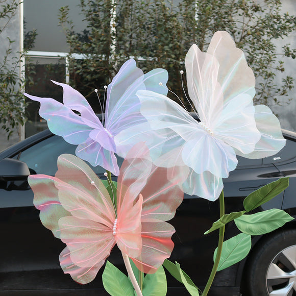 Plastic Flower Large Decoration Props
