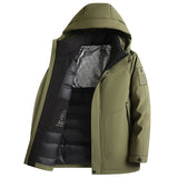 Outdoor Trendy Duck Down Hooded Jacket