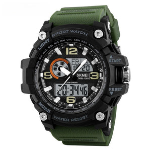 Men's Sports Multifunctional Waterproof Electronic Watch