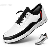 Men’s Waterproof Golf Shoes with Rotating Cleats
