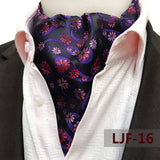 British Style Men’s Jacquard Polyester Scarf