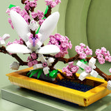 DIY Flower Bouquet Building Blocks – Decorative Model Toy for Home & Gifts