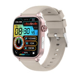 New Trendy Smartwatch, Bluetooth Calling, Non-invasive Real Blood Oxygen and Blood Glucose Measuring Device