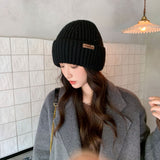 Premium Quality Wool Blend Beanie for Women, Autumn and Winter Clothing