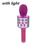 Wireless Microphone Portable Bluetooth Speaker Player, Mini Home KTV for Music Playing, Singing
