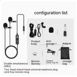 Omnidirectional Universal Lavalier Microphone
