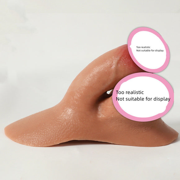 Wanyi Penis Set Men's Exotic Condom Sex Toy Set Adult Supplies, Foreskin Blocking Ring Bold Lengthened Penis Set