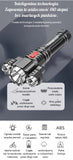 Outdoor Home Portable Riding, USB Rechargeable Flashlight