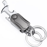 3-in-1 Fidget Spinner Keychain with Pocket Knife, Pendant Beer Bottle Opener