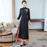 New Fashion, Retro Women's Embroidered Dress