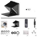 TC7 Folding Portable Mobile Phone, Large Screen Teleprompter