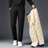Men’s Winter Padded Trousers with Soft Fleece Lining