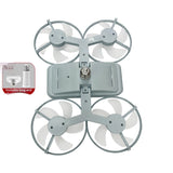 Drone Style Ceiling Fan with Light – Heavy-duty Creative LED Lighting Fixture for Modern Home Decor