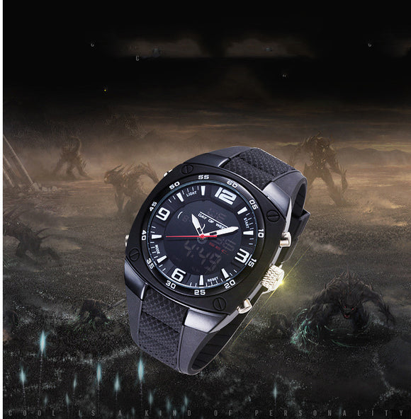 Multifunctional Sports, Waterproof Timing, Men's Electronic Watch