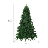 PVC Artificial Snow Christmas Tree, Mall Window Decoration Cedar, Festival Supplies
