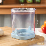 Multi-function Stainless Steel Fruit Slicer Cup for Kitchen Use