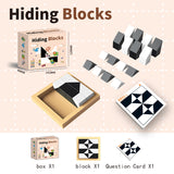 Puzzle Hidden Building Blocks Ability Toys