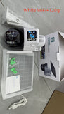 Solar Home Surveillance Camera, Dual-screen Outdoor Intelligent Network Device