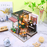 Creative Style Doll House, Assembled DIY Cottage Handmade Hand-made Model