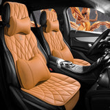 Universal Leather Car Seat Cover – Semi-surrounded Design for Vehicles