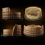 Assembled Building Blocks, Circular Theater Toy Model