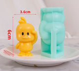 3D Little Ducklings, Silicone Mold