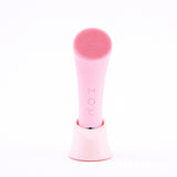 Silicone Facial Cleansing Brush, Electric Vibration Heating Cleanser