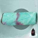 Sweat-absorbent Silicone Point, Non-slip Magic Color Yoga Blanket and Towel