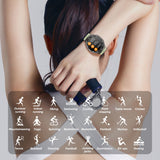 Heart Rate, Blood Oxygen, BP, Sleep Monitoring, IP68 Smartwatch
