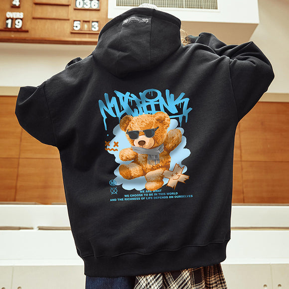 Add Fertilizer to Increase the - Couple's Hooded Jacket