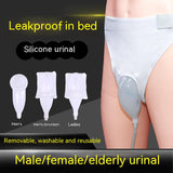 Silicone Breathable Elderly Connection, Urine Bag, Soft Non-side Leakage, Urinary Catheter, Unisex Accessories