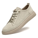 Fashion Sneakers for Men, Genuine Soft Leather Casual Leather Shoes