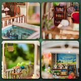 DIY 3D Miniature Cottage, Small House Assembly Model Building Toy Gift