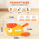 Duck Shape Treat Dispenser Toy – Interactive Slow Feeder & IQ Puzzle for Dogs and Cats