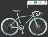 Road Race, Variable Speed, Solid Tire, Double Disc Brake, Sports Bicycle
