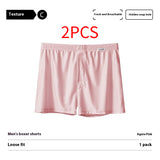 Ice Silk Arrow Pants, Comfortable Nylon Men's Boxers