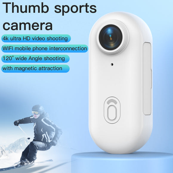 Outdoor Sports Camera in Helmet, Motorcycle Bike Sport Mini Filming Bicycle Action 4K Professional Body Video Cam