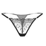 T-back Women's Low Waist Panties, Ultra-thin Japanese Style Thongs