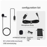 Omnidirectional Universal Lavalier Microphone