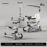 Children's Multifunctional Music Flash Scooter