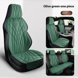 Universal Leather Car Seat Cover – Semi-surrounded Design for Vehicles
