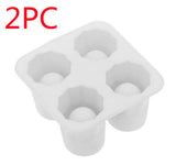 Silicone Ice Bar Mold – Cool Shape Party Drink Ice Cube Freezer Tray Cup