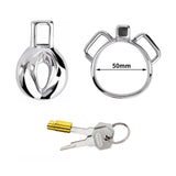 Stainless Steel Chastity Lock, Men's Anti-escape Catheter Device