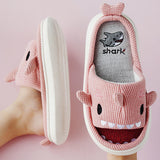 Shit Feeling Women's Home Spring and Autumn Linen Slippers