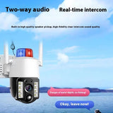 Outdoor Gimbal Network, Solar Surveillance Camera