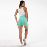 Women's Seamless Soft Material, Fitness Exercise, High Waist Fitness, Yoga Shorts